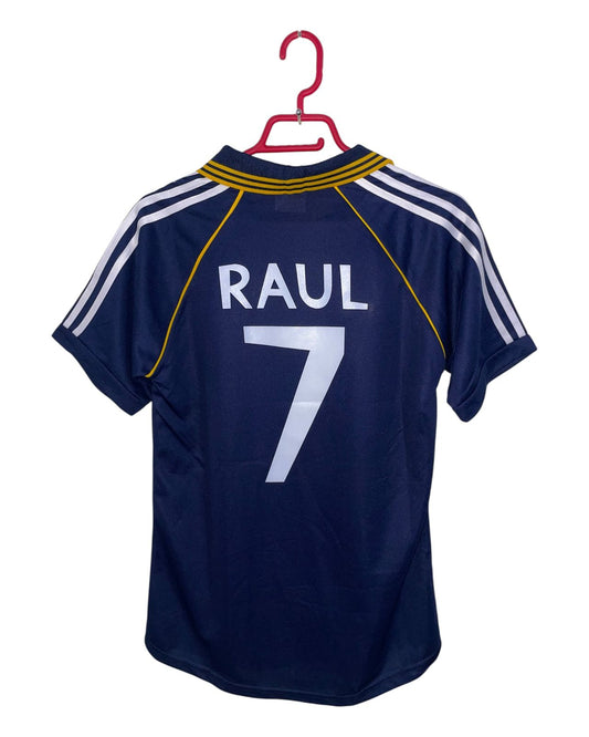 Vintage Real Madrid Raúl #7 Away Jersey (Late 90s / Early 00s Era)