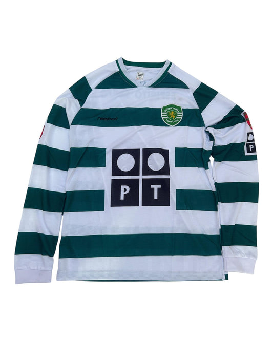 Vintage Sporting CP Cristiano Ronaldo #28 Home Jersey (Debut Era)