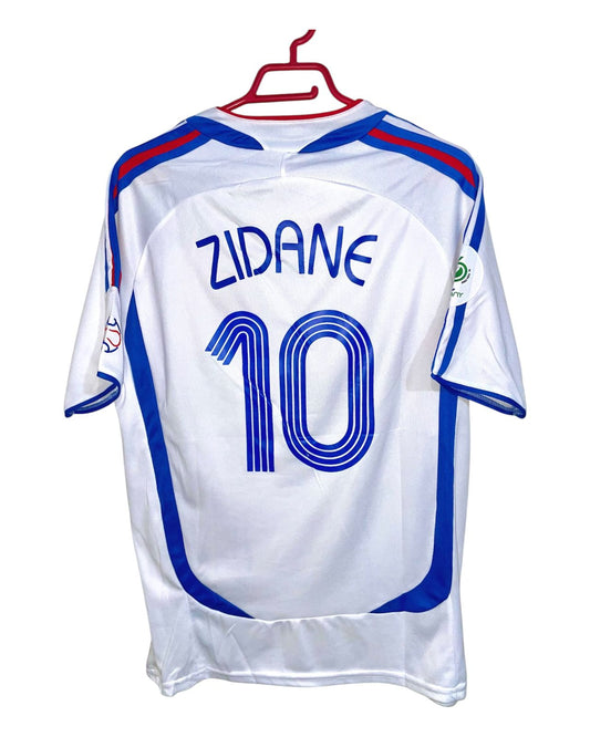 Vintage France Zinedine Zidane #10 Home Jersey (2006 World Cup Era)